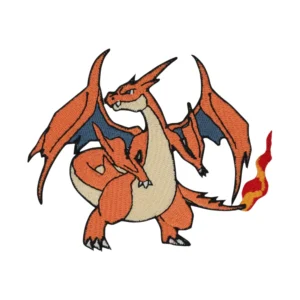 Pokémon Charizard Fire Dragon Patch