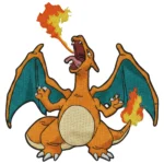 Pokémon Breathing Fire Charizard Patch