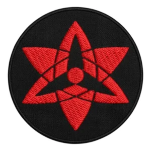 Naruto Sasuke Uchiha Mangekyo Sharingan Patch