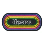 The Doors Rainbow Border Logo Patch