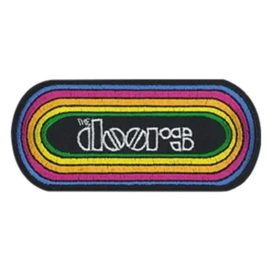 The Doors Rainbow Border Logo Patch