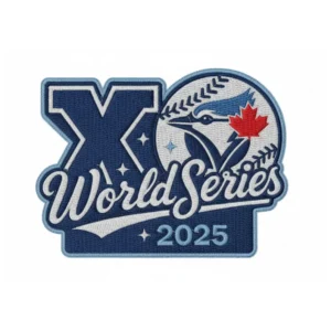 Toronto Blue Jays X World Series 2025 Logo Patch