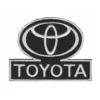 Toyot Retro Logo Black and White Patch