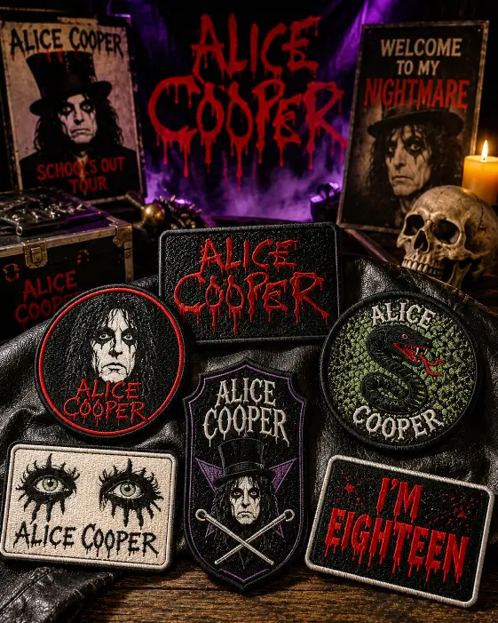 Alice Cooper Patches