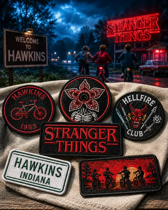 Stranger Things Patches